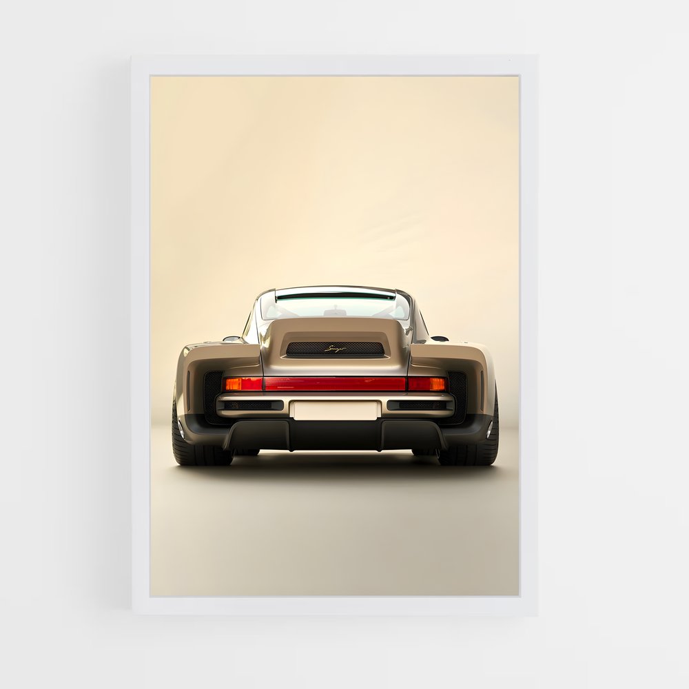 Poster Dls turbo éblouissant – affiche Voitures Singer (vue 3)